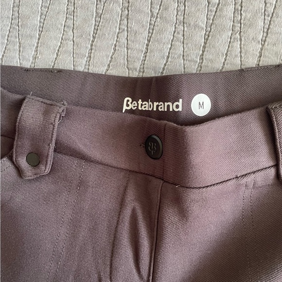 Betabrand Utility Slate Dark Grey Black Pants size M - Picture 9 of 11